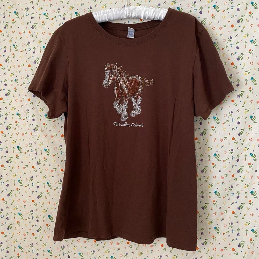 Kavio Dark Brown Women's T-Shirt
